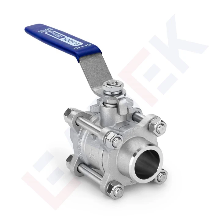 Three Piece Butt Weld Ball Valve factory